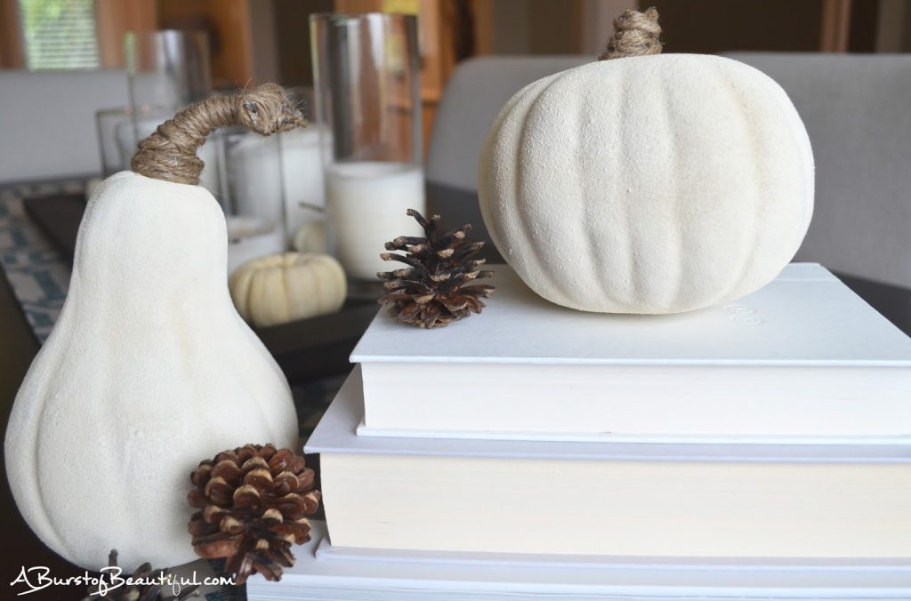 Simple DIY White Pumpkins