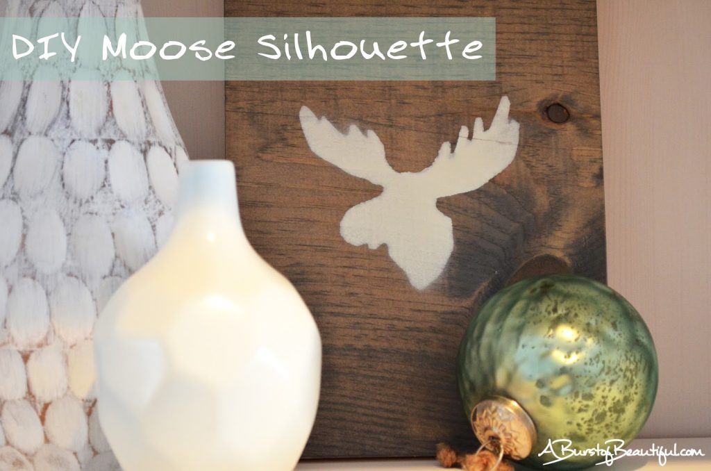 DIY Moose Silhouette