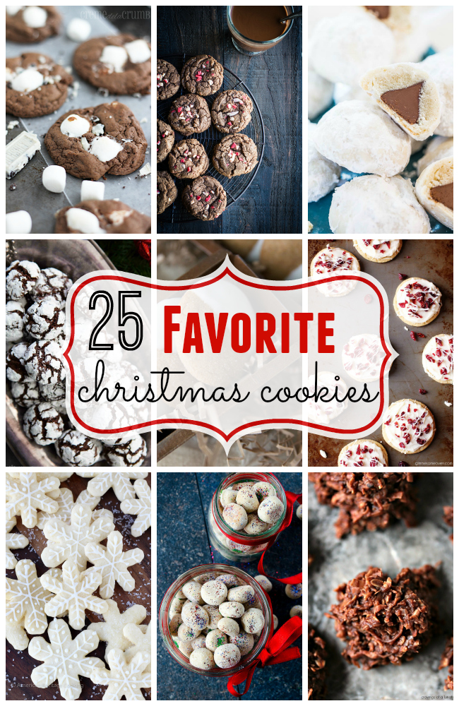 25 Favorite Christmas Cookie Recipes